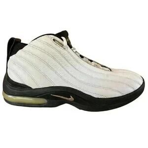 Nike Air Max 2002 VINTAGE Chosen White Black Silver 304791-107 Sz 19 Excellent